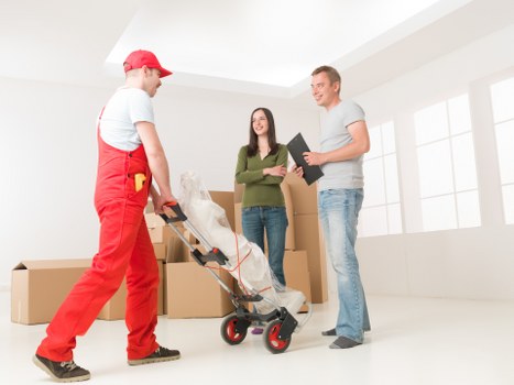 Waste and clearance items sorted for lawful disposal