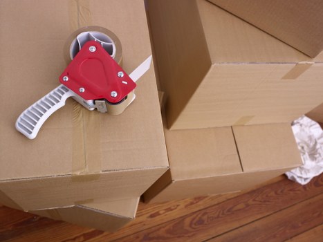 Local commercial movers handling an office move in Tooting