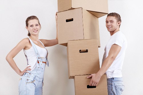 Local storage service process and preparation in Tooting