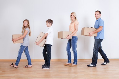 Business relocation team organising an office move near Tooting